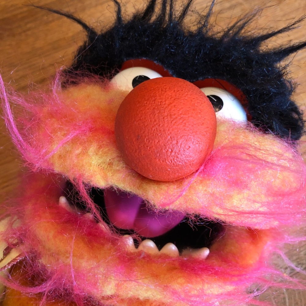 Vintage 1970s Fisher Price "Animal" Muppet